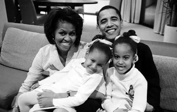 Barack şi Michelle Obama au două fiice