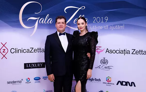 Andreea Marin și medicul Dragoș Zamfirescu