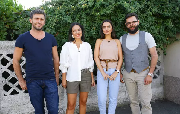 Dragos, Cristina, Laura, Valentin