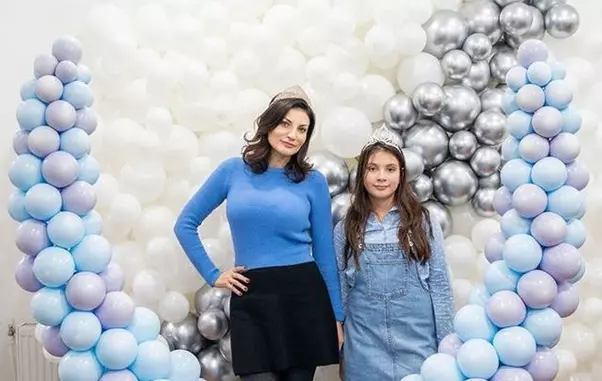 Ioana Ginghină și fiica ei, Ruxandra