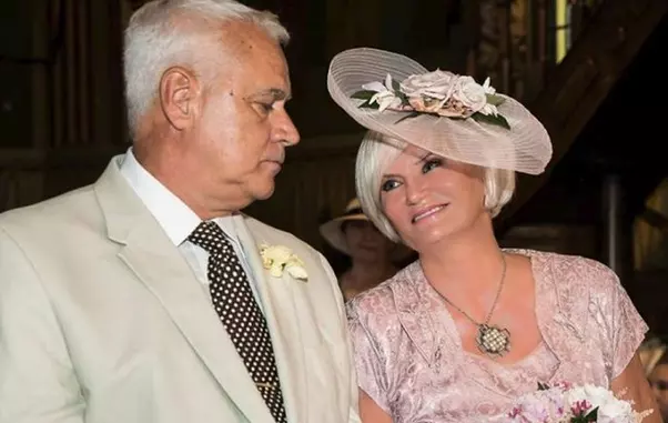 Monica Tatoiu și soțul ei