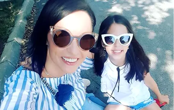 Andreea Marin și fiica ei