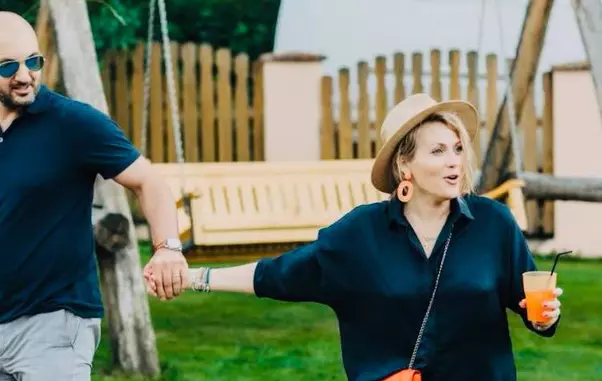 Mirela Vaida și soțul ei