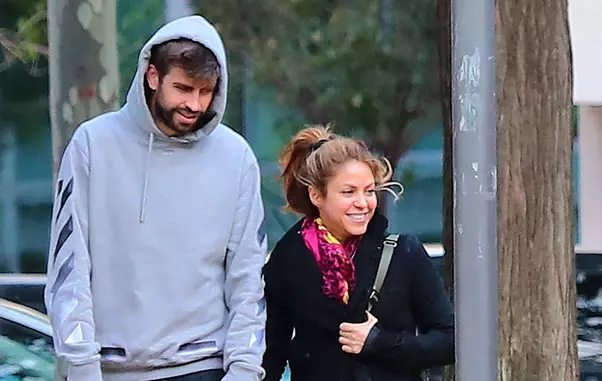 EXCLUSIVE Singer Shakira and football player Gerard Pique enjoy a day in the park with their children