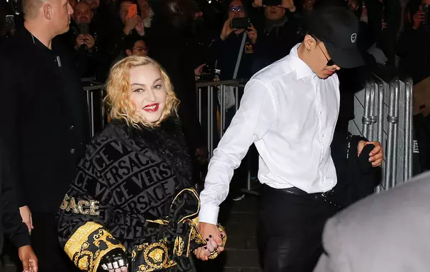Madonna Ahlamalik Williams leaving The Grand Rex in Paris