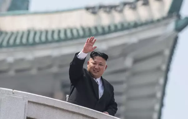 Military parade in North Korea