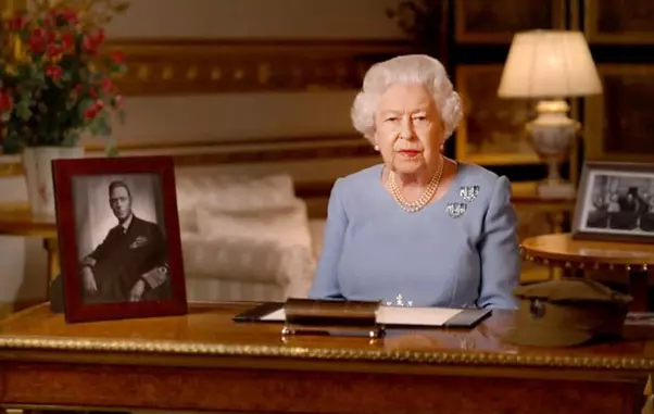 Britain’s Queen Elizabeth II – 75th anniversary of VE Day