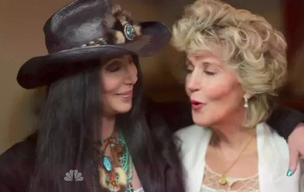 Cher left embarrassed after Jay Leno brings out mugshot of her after she was arrested at the age of 13