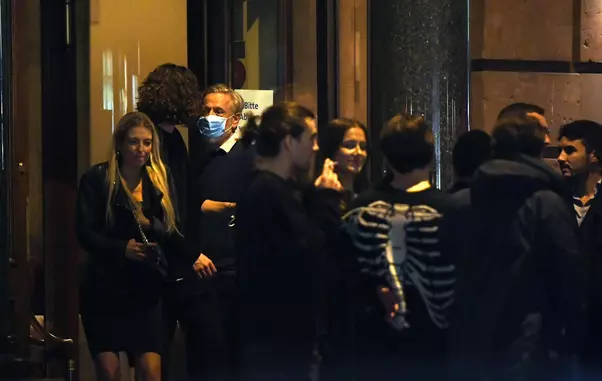 EXCLUSIVE: **PREMIUM EXCLUSIVE RATES APPLY**All back to normal for Nicole Poturalski and husband Roland Mary? The couple is seen outside Mary’s Borchardt restaurant in Berlin, Germany.