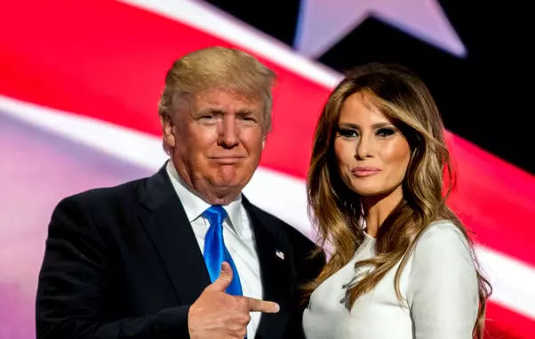 Melania și Donald Trump