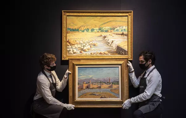 Christies sale of modern British art