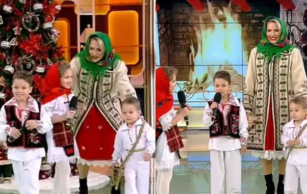 Mirela si copiii sai la Acces Direct