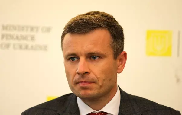 Finance Minister Serhii Marchenko presents Draft State Budget for 2021, Kyiv, Ukraine – 14 Sep 2020