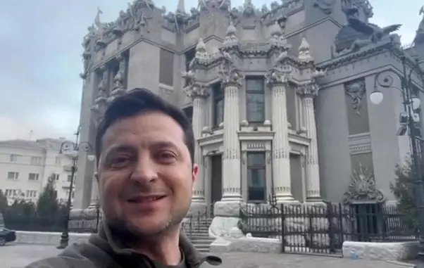 Ukrainian President Volodymyr Zelenskiyy