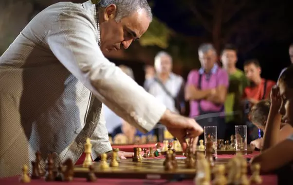 (SP)CROATIA-CRIKVENICA-CHESS-GARRY KASPAROV