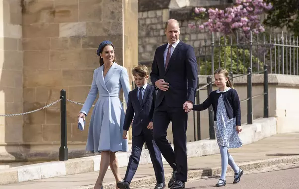 The Royal Family attend the Easter Mattins Service, St. George’s Chapel, Windsor Castle, UK – 17 Apr 2022