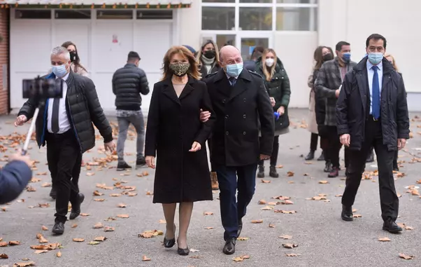 BUCURESTI – ALEGERI PARLAMENTARE 2020 – VOT – TRAIAN BASESCU