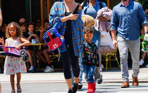 EXCLUSIVE: Chrissy Teigen and John Legend Head Out as a Family in New York City