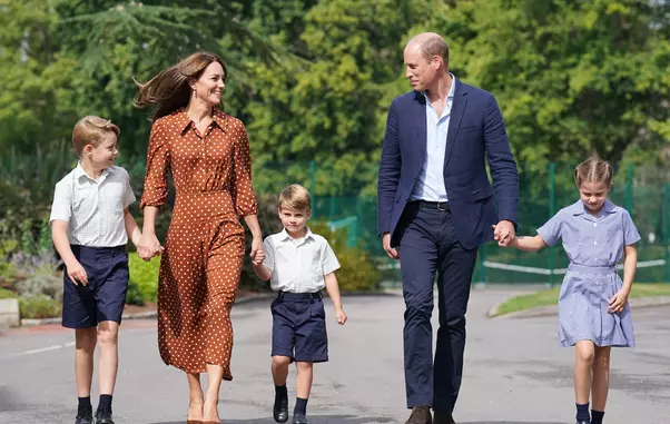 Royals first day at Lambrook School, Ascot, UK – 07 Sep 2022
