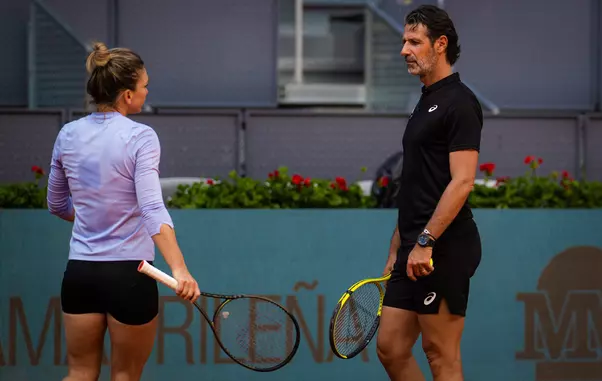 simona halep si patrick mouratoglou