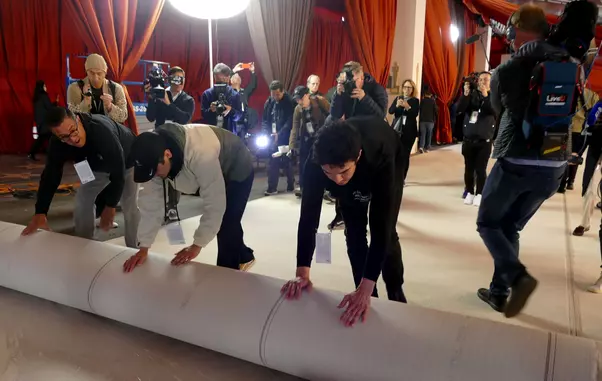 Oscars 2023 preparations in Los Angeles