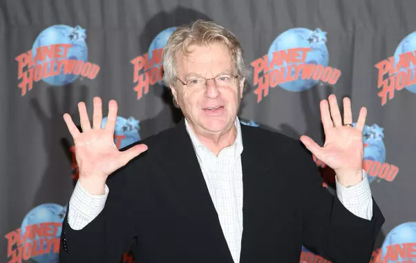 Jerry Springer Celebrates His Illustrious Career With A Hand Pri