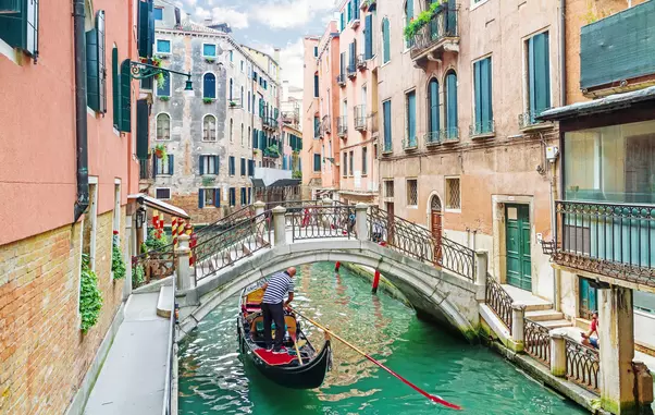 Canal,In,Venice,,Italy