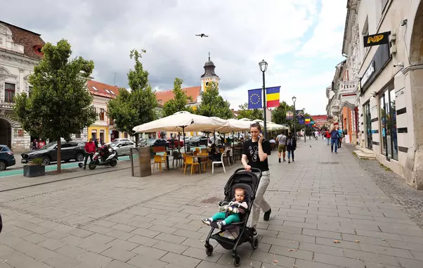 Daily life in Cluj, the city on the border of Romania and Hungary