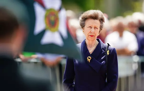 Princess Anne Attends The D-Day 80th Anniversary Statue Normandy POOL – 5 Jun 2024