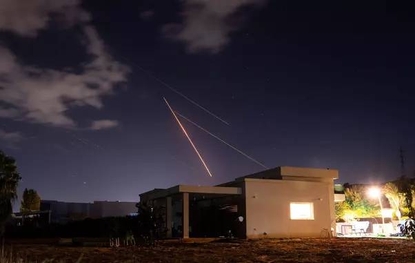 Iran Fires At Least 180 Missiles Into Israel