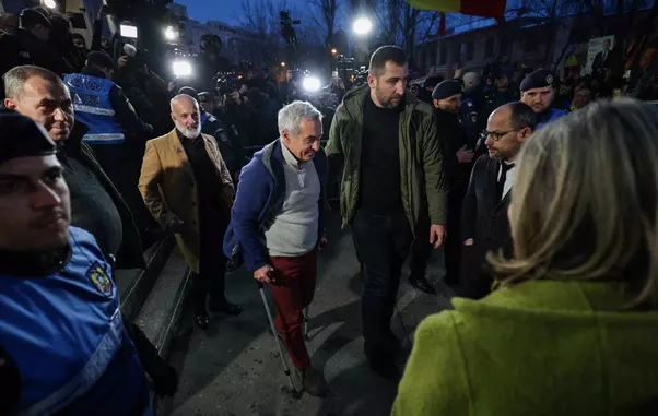 Calin Georgescu la iesirea de la audieri (6)