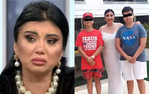 colaj adriana bahmuteanu si cei doi copii