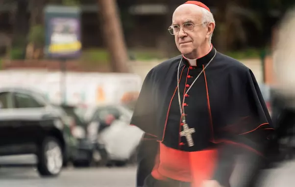 Stills from the film „The Two Popes”