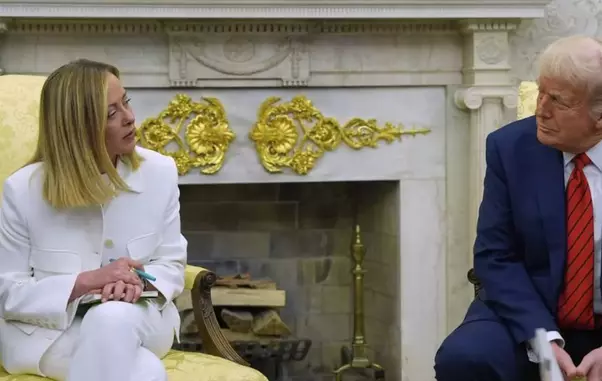 donald trump – giorgia meloni