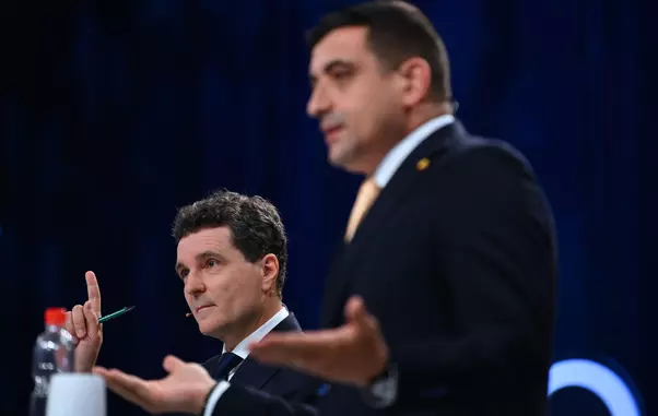 Romania’s presidential finalists hold debate ahead of May 18 runoff vote