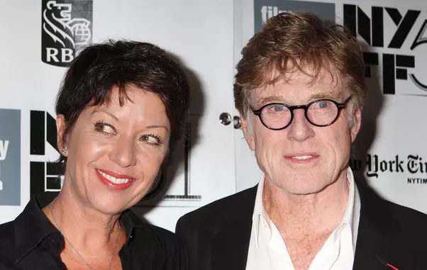 Robert Redford and wife Sibylle Szaggars attend The 2013 New York Film Festival screening of „All Is Lost” at Lincoln Center’s Alice Tully Hall in New York City on October 8, 2013.  Photo Credit: Henry McGee/MediaPunch