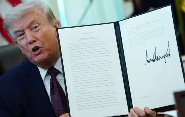 Trump Signs an Executive Order on Election Integrity