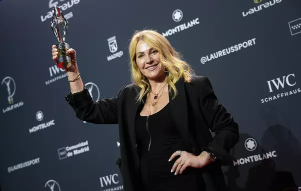 Photocall de la soirée des Laureus Sport Awards au palais de Cybèle à Madrid
