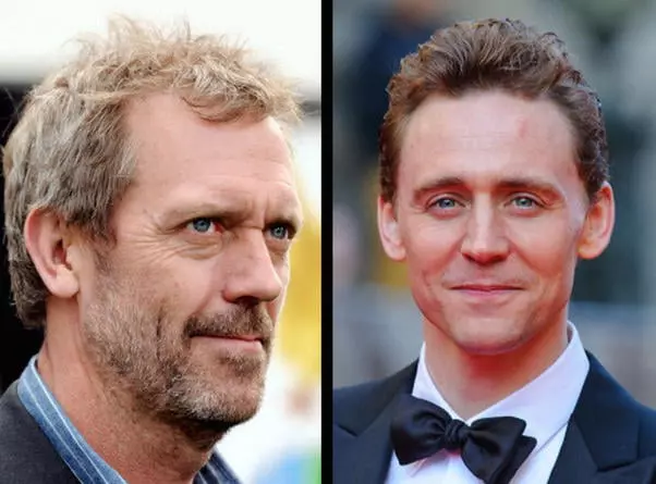 Hugh Laurie și Tom Hiddleston