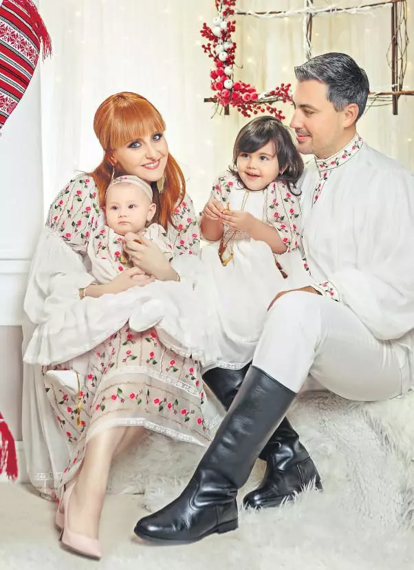 Alina Sorescu, Alexandru Ciucu și fetițele lor