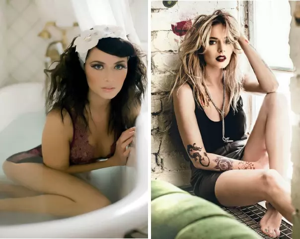 Laura Cosoiîn 2007și în 2015