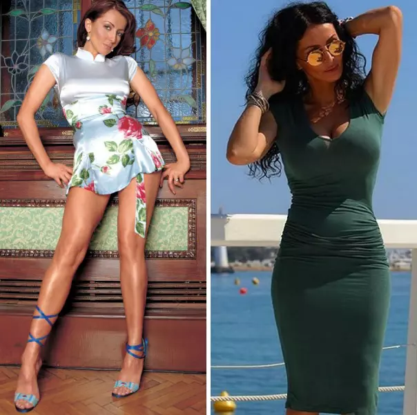 Mihaela Rădulescu în 2004 și acum