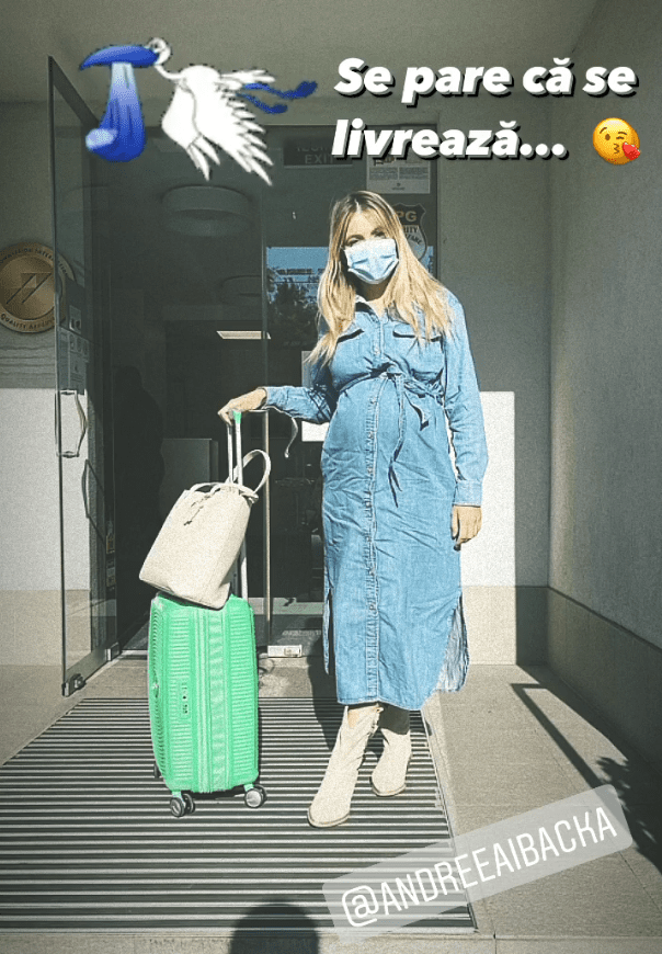 Andreea Ibacka a născut