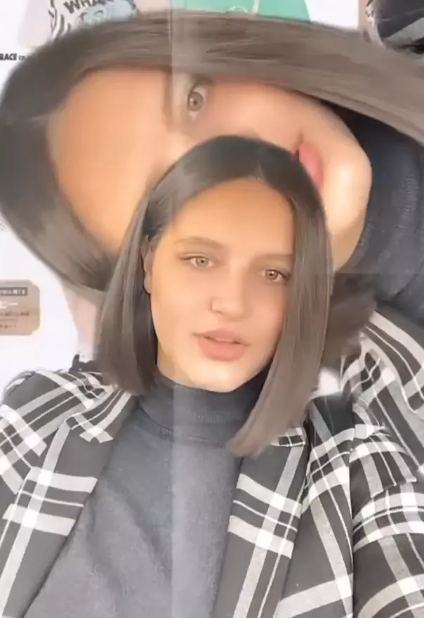 Fiica lui Liviu Vârciu Carmina schimbare look