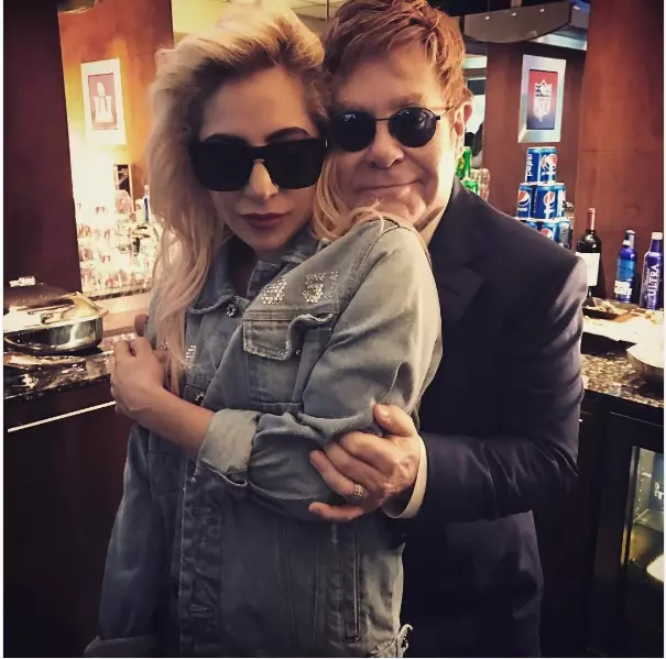 Lady Gaga și Elton John