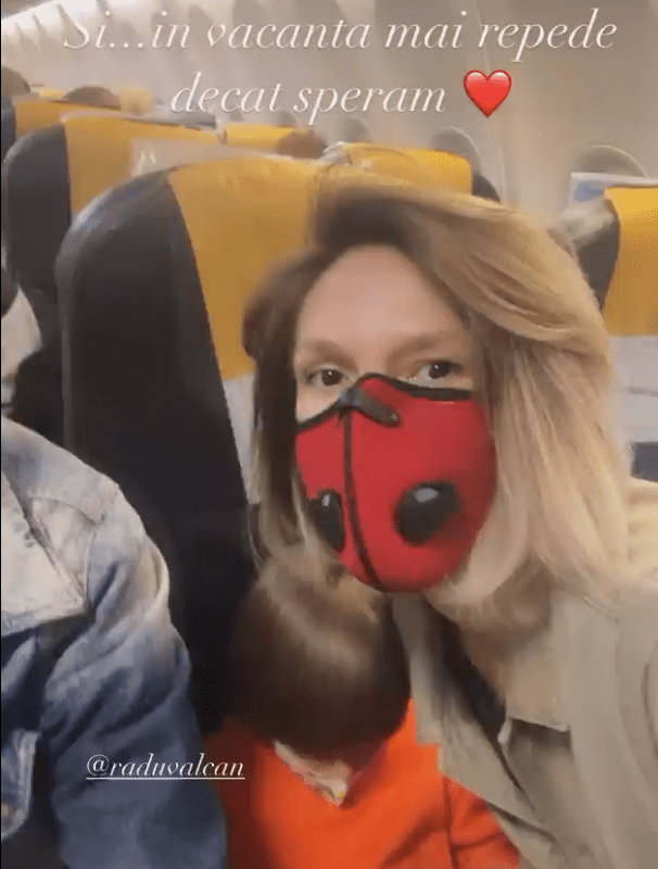 Adela Popescu și fiul ei Alexandru