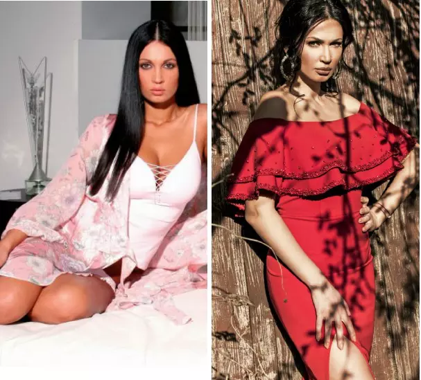 Nicoleta Luciu în 2005 și acum