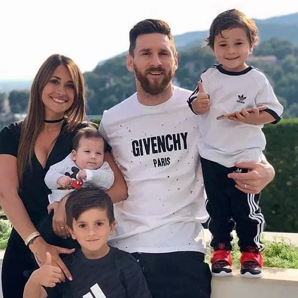 Lionel Messi și familia lui