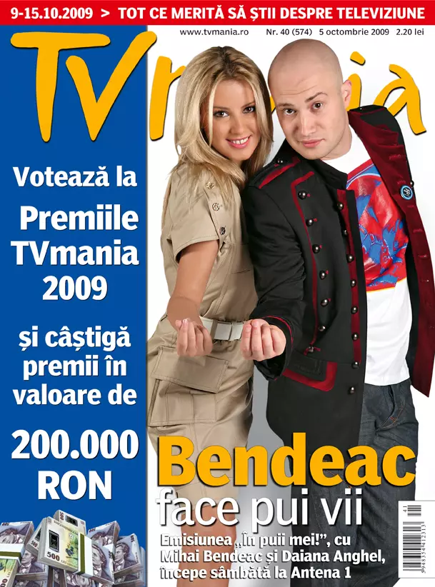 Daiana Anghel, pe coperta TVMania