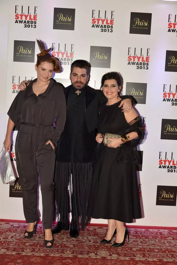 Adina Buzatu, Geta Voinea si Maurice Munteanu (Elle)